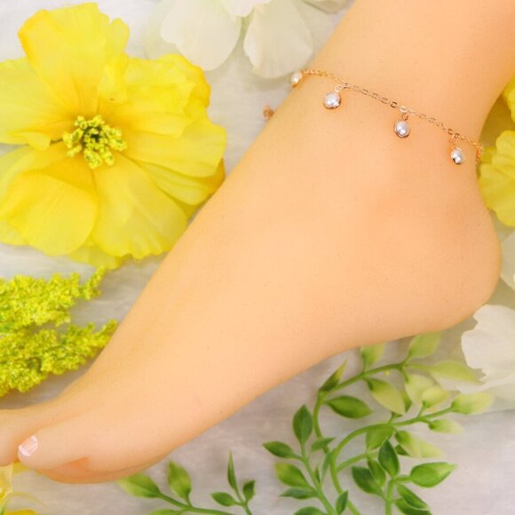 Minimalist Anklet, Sleek & Modern Design, Women’s Fashion, YC110210-A - Picture 10 of 11